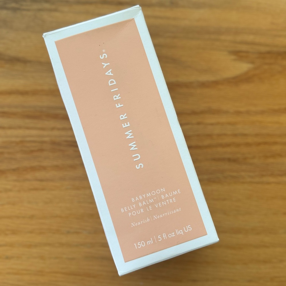 Summer Fridays Babymoon Belly Balm